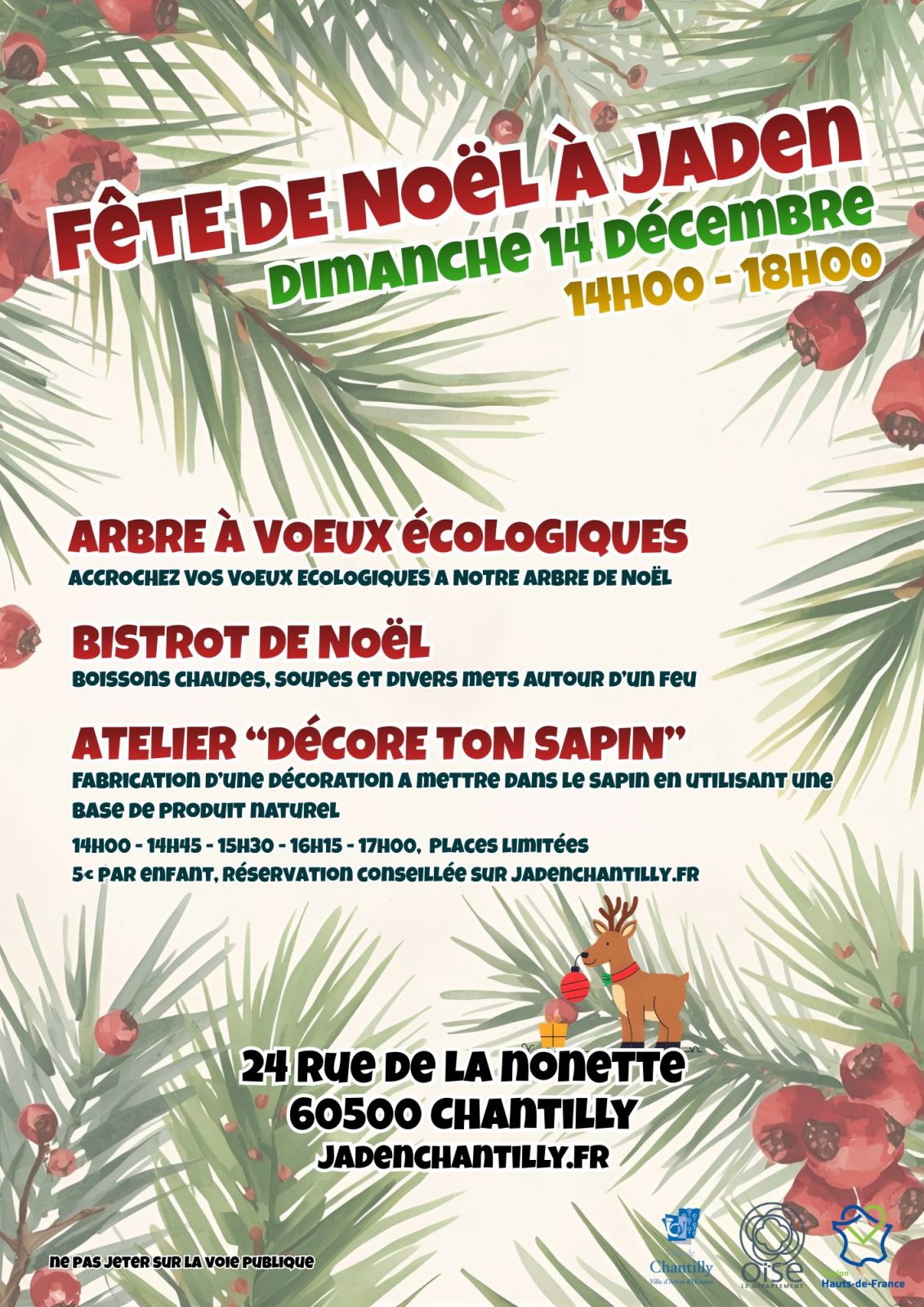 Fête de Noël à JADEN