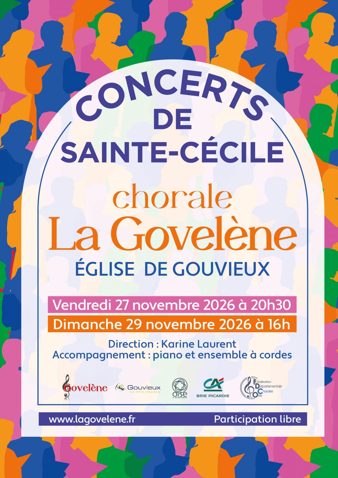 Concert – La Govelène à l&rsquo;église de Gouvieux