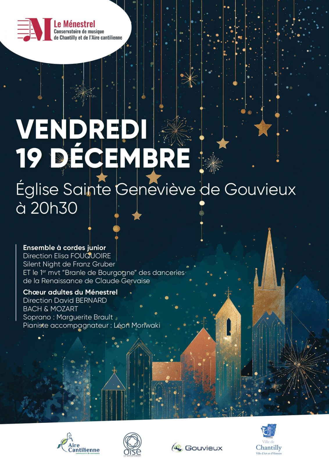 Concert du Ménestrel en l’église de Gouvieux