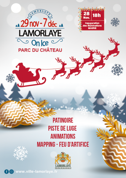 Lamorlaye op het ijs