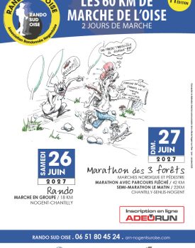 Randonnée | 11ème édition des 60 Kms de marche de l&rsquo;Oise