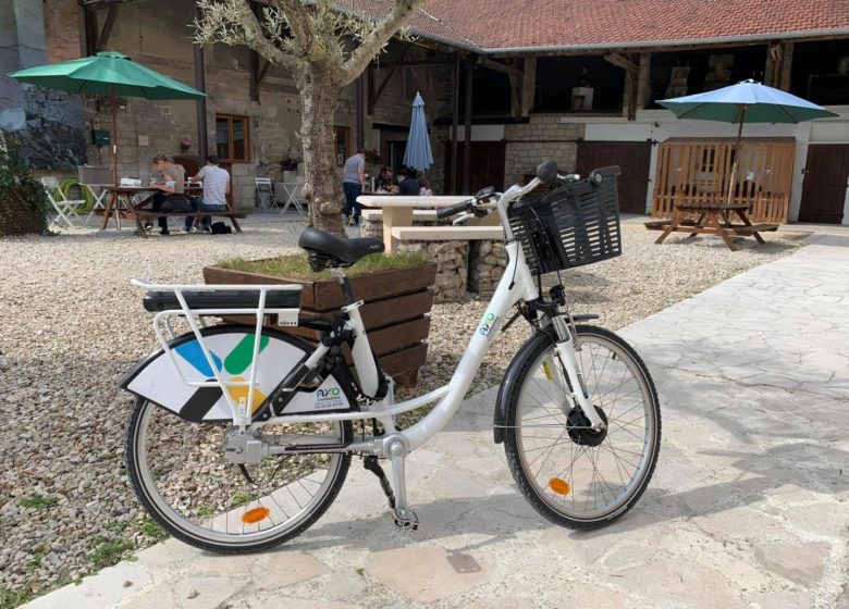 Locatie van vélo AXO - Auteursrecht: Creil Sud Oise