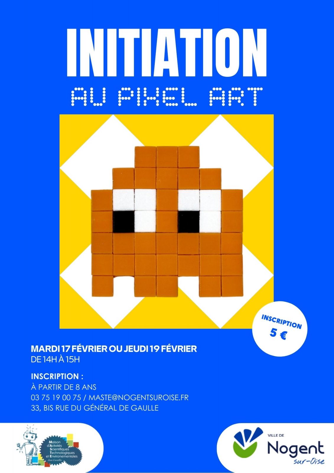 Manual activities | Mosaic workshop_Initiation to Pixel Art
