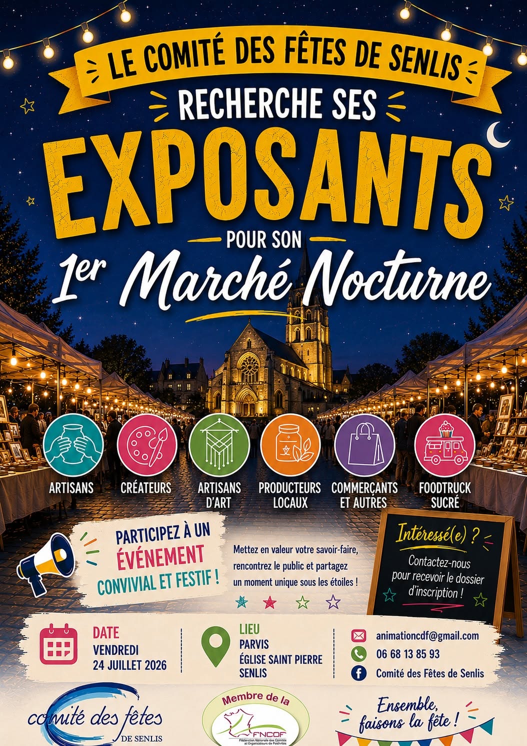 Marché Nocturne à Senlis