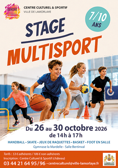Atelier – Stage multisport à Lamorlaye