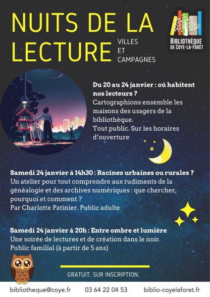 Atelier généalogie à la médiathèque de Coye-la-Forêt