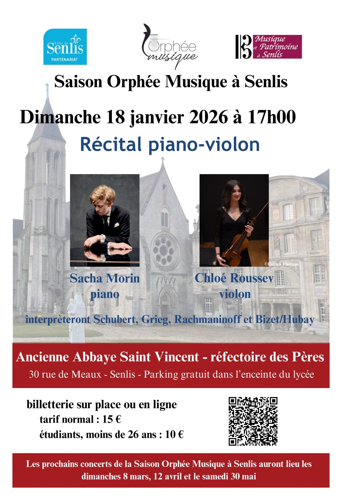 Duo Alto et Piano à l&rsquo;Abbaye Saint-Vincent à Senlis