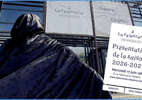 Présen­ta­tion de la saison 26–27 de la Faïen­ce­rie-Théâtre & Cinéma