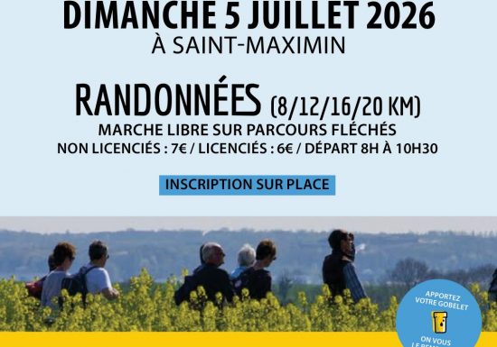 Randonnée | Boucle au départ de Saint-Maximin « Sur les pas des bâtisseurs »