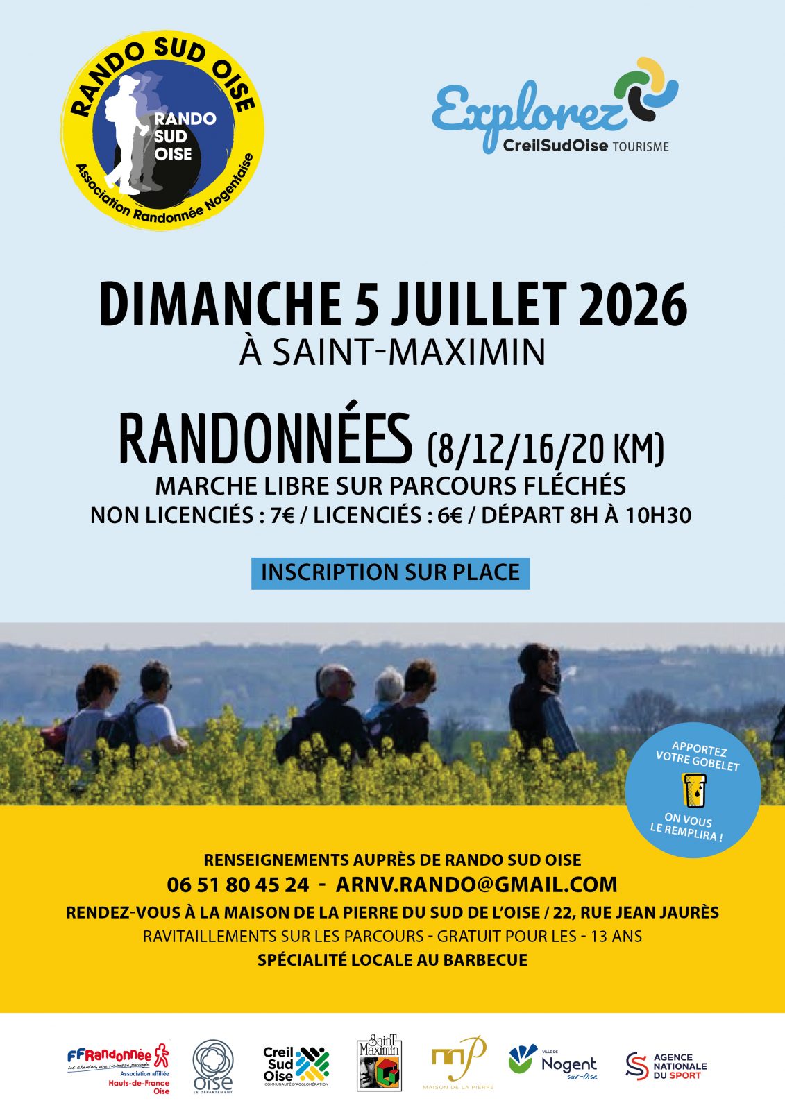 Randonnée | Boucle au départ de Saint-Maximin « Sur les pas des bâtisseurs »