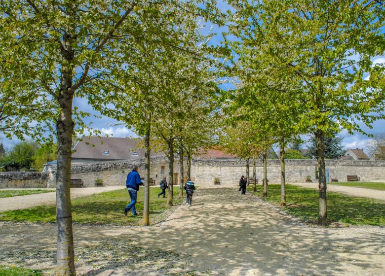 Jardin de l'Abbatiale - Urheberrecht: Creil Sud Oise Tourisme