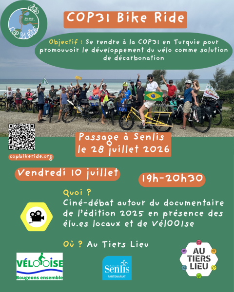 Ciné-débat documentaire sur la COP30 au Tiers-Lieu de Senlis