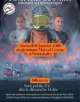 Spectacle | Section gymnastique des Pompiers de Paris à Montataire!