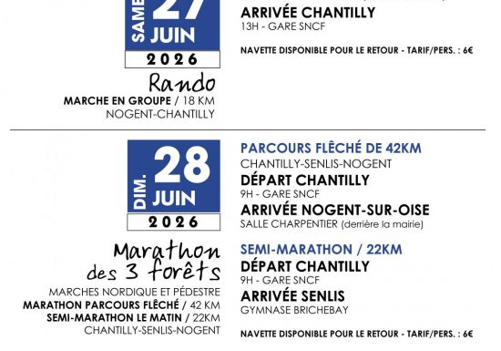 LES 60 KMS DE MARCHE DE L&rsquo;OISE 10ème EDITION