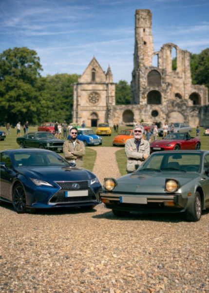 Rassemblement automobile POA au domaine de Chaalis
