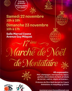 17ème marché de Noel de Montataire