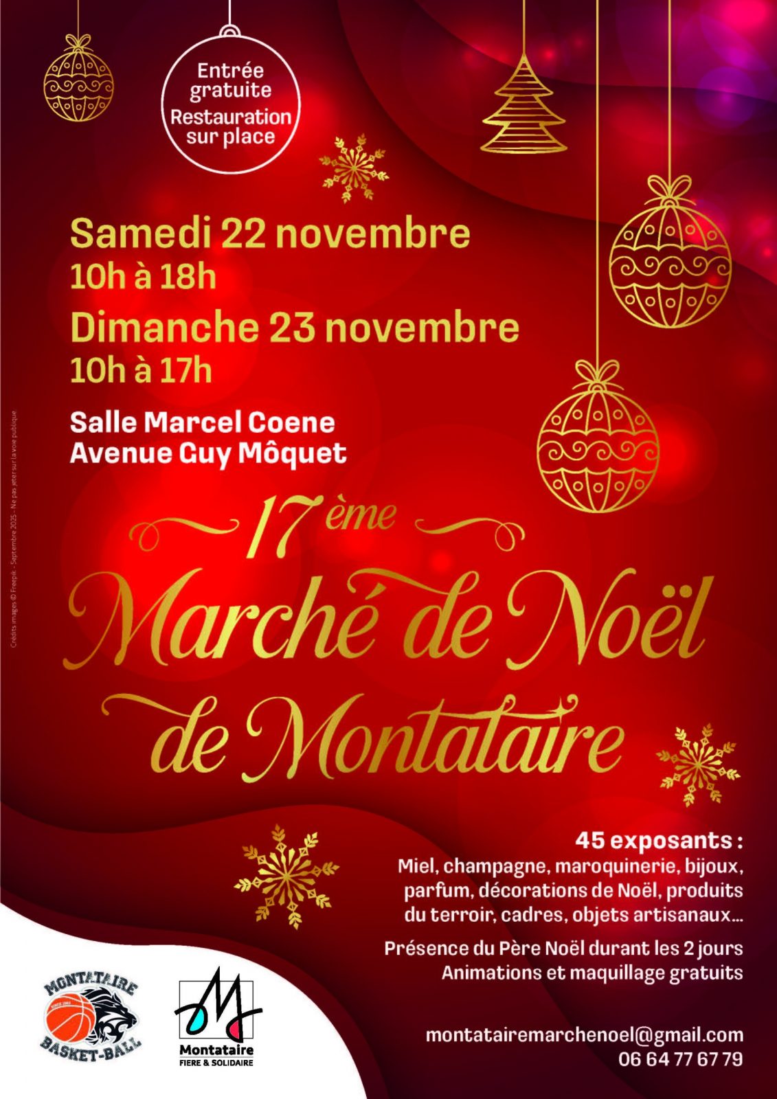 17ème marché de Noel de Montataire