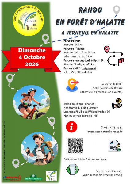 Rando en forêt d’Halatte