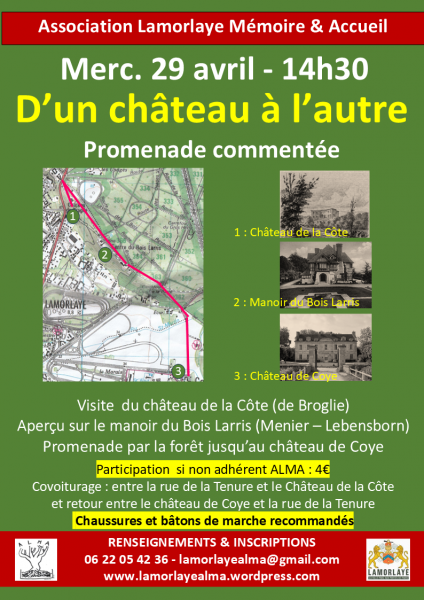 Promenade commentée à Coye-la-Forêt