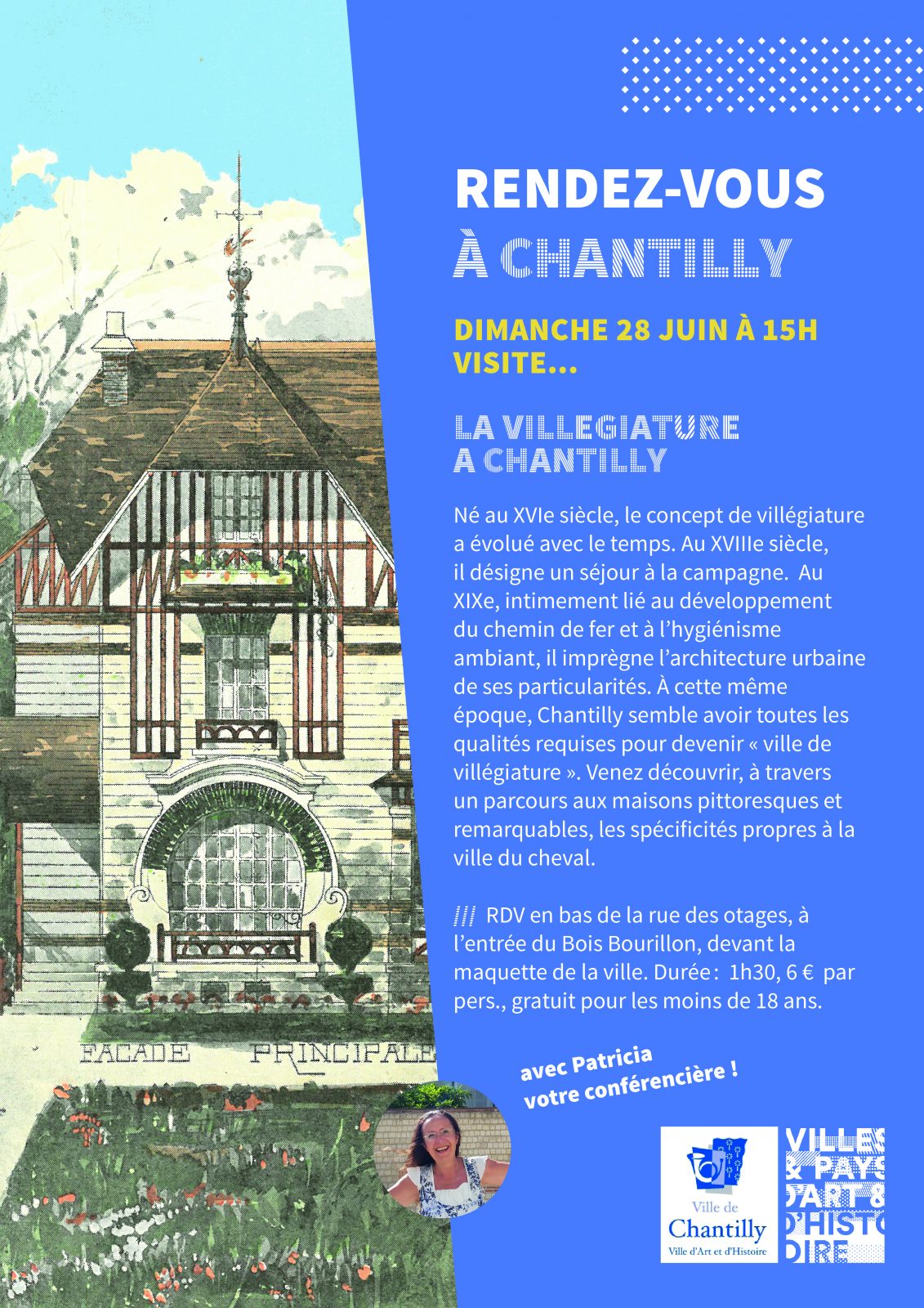 Visite guidée : « La villégiature à Chantilly »