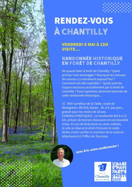 Historische route door het bos van Chantilly