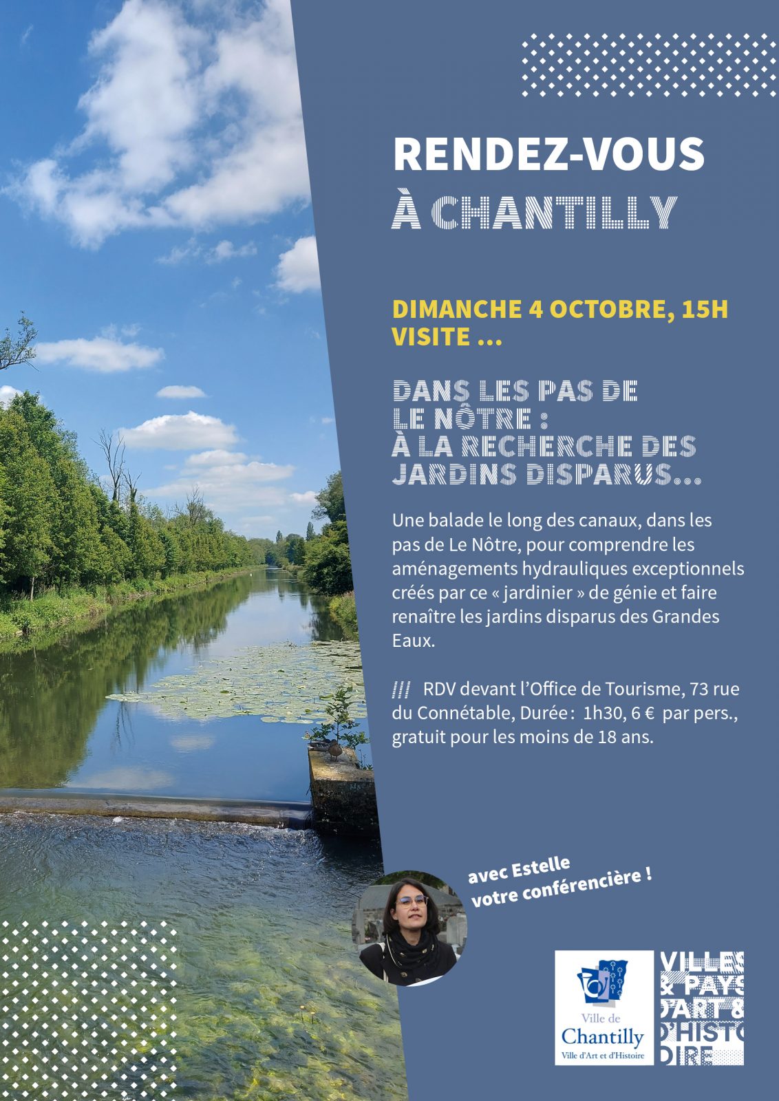 Visite guidée – « Dans les pas de Le Nôtre : À la recherche des jardins disparus »