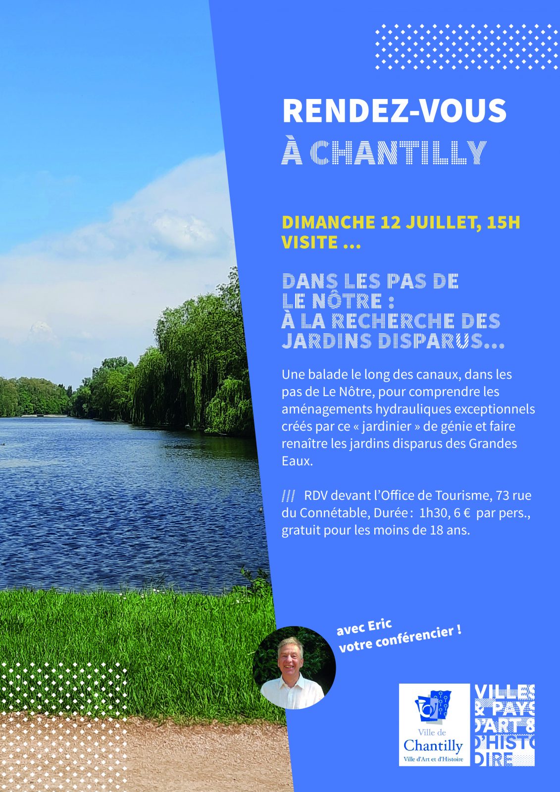 Visite guidée « Dans les pas de Le Nôtre : À la recherche des jardins disparus »