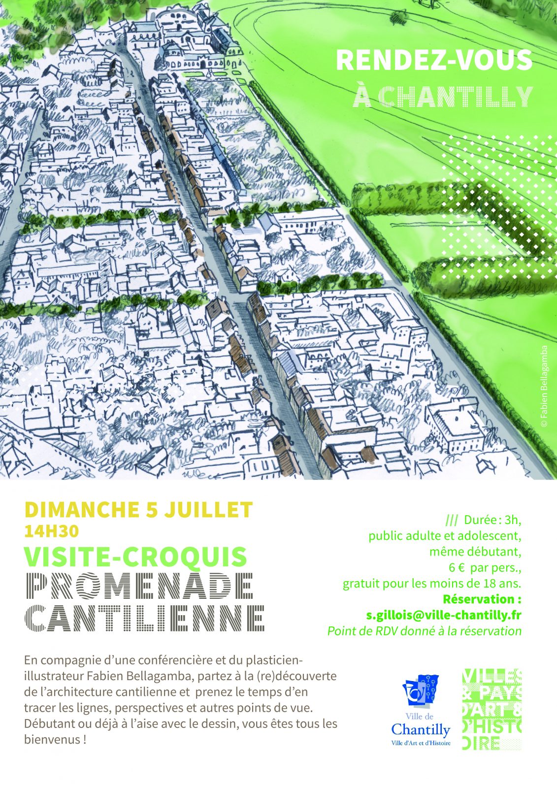 Visite-croquis – Promenade Cantilienne