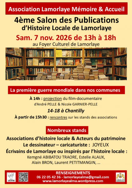 4ème salon des Publications d’Histoire Locale de Lamorlaye