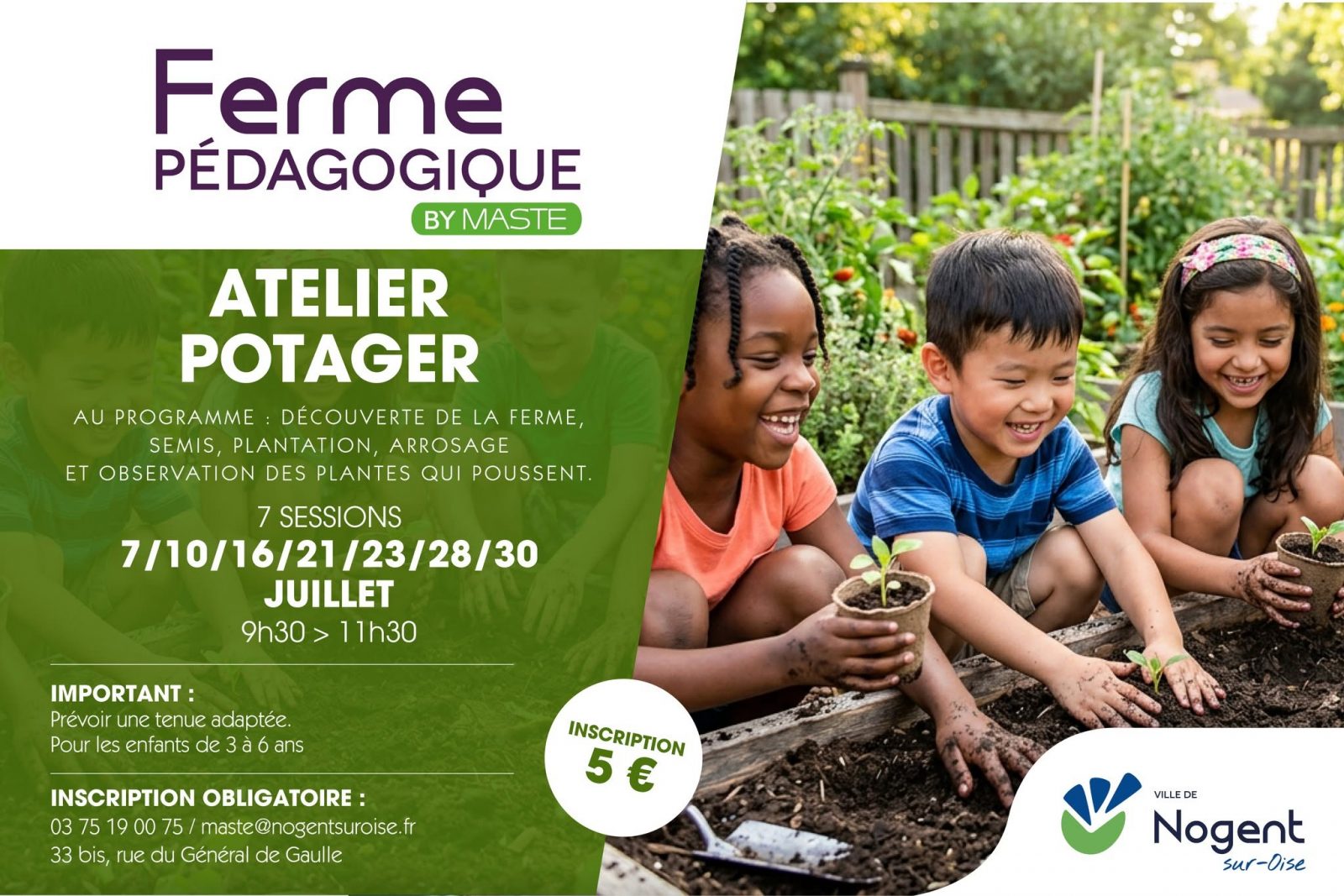 MASTE – Atelier potager