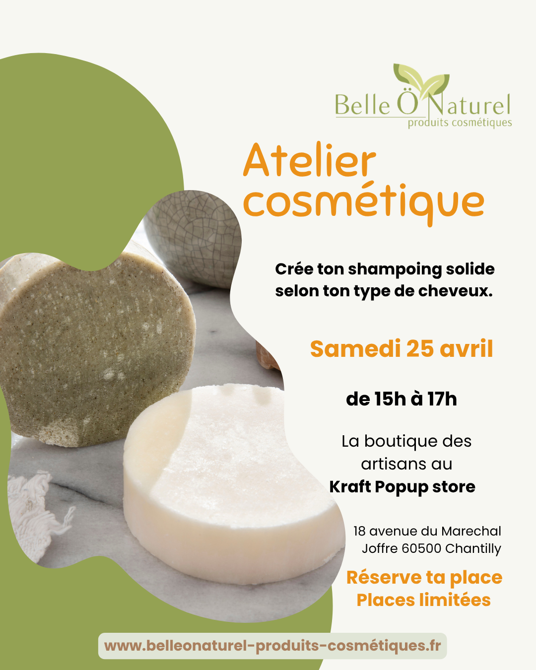 Atelier cosmétique – Crée ton shampoing solide sur mesure !