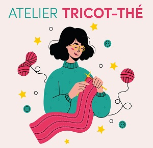 Atelier tricot-thé