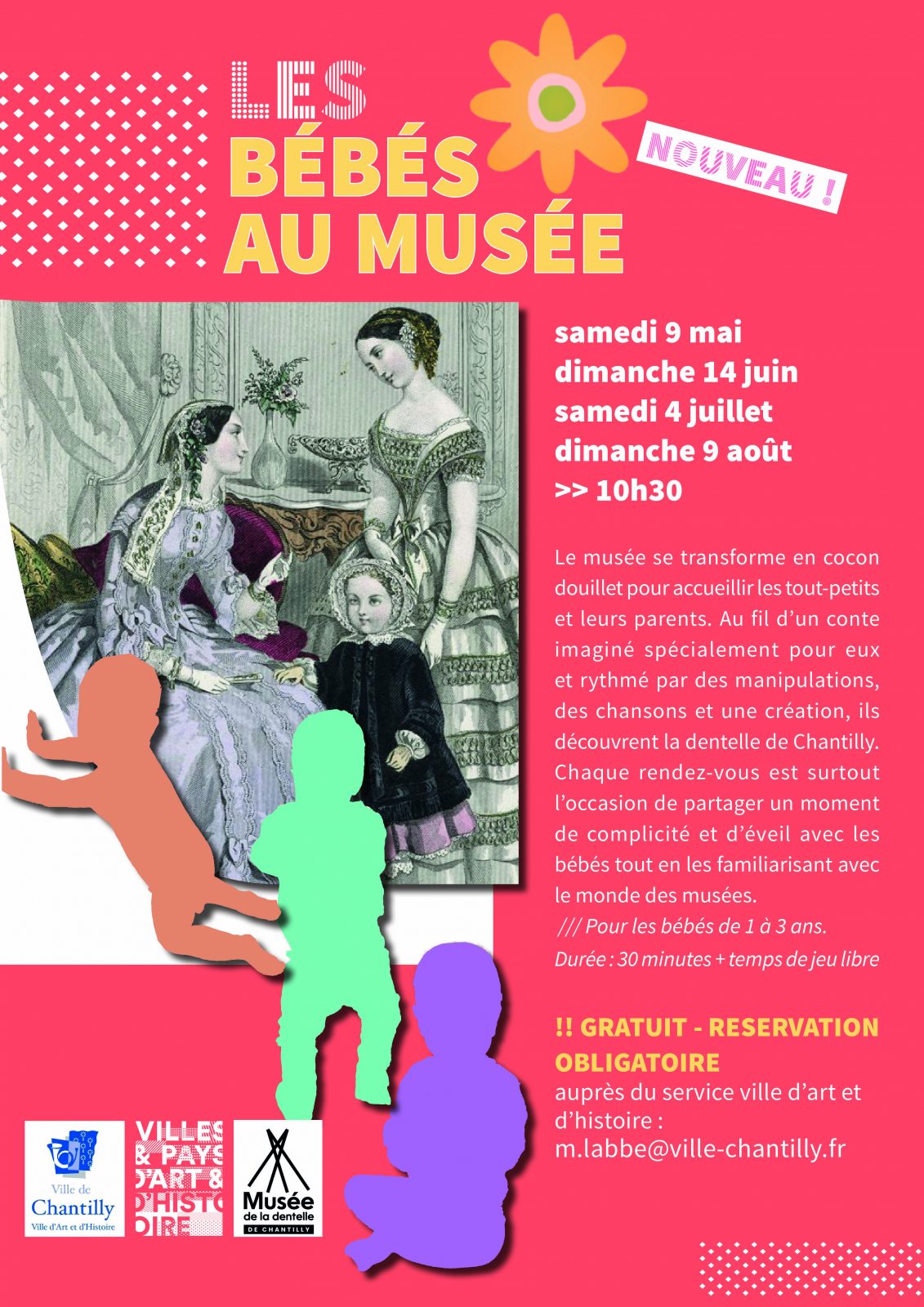 Les Visites « bébés au Musée » au Musée de la Dentelle