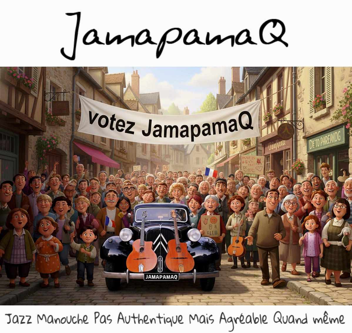 Concert de Jazz Manouche « JamapamaQ » au Centre Culturel de Coye-la-Forêt