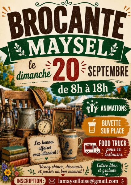 Brocante à Maysel