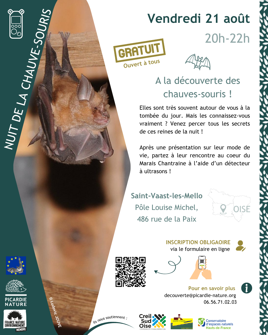 Sortie nature | « A la découverte des chauve-souris ! »