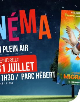 Ciné plein air | « Migration »