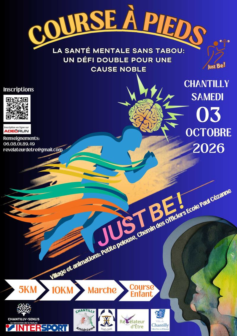 Course à Pieds « Just be ! » à Chantilly