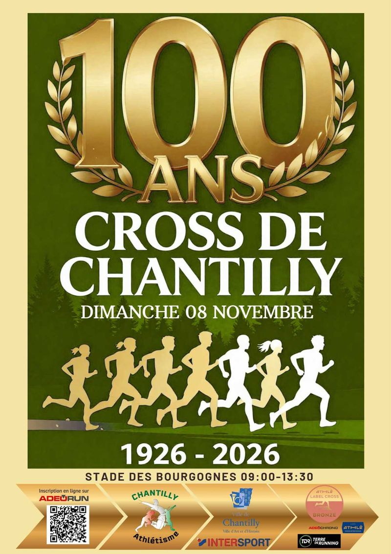 Sport – 100ème édition du Cross de Chantilly