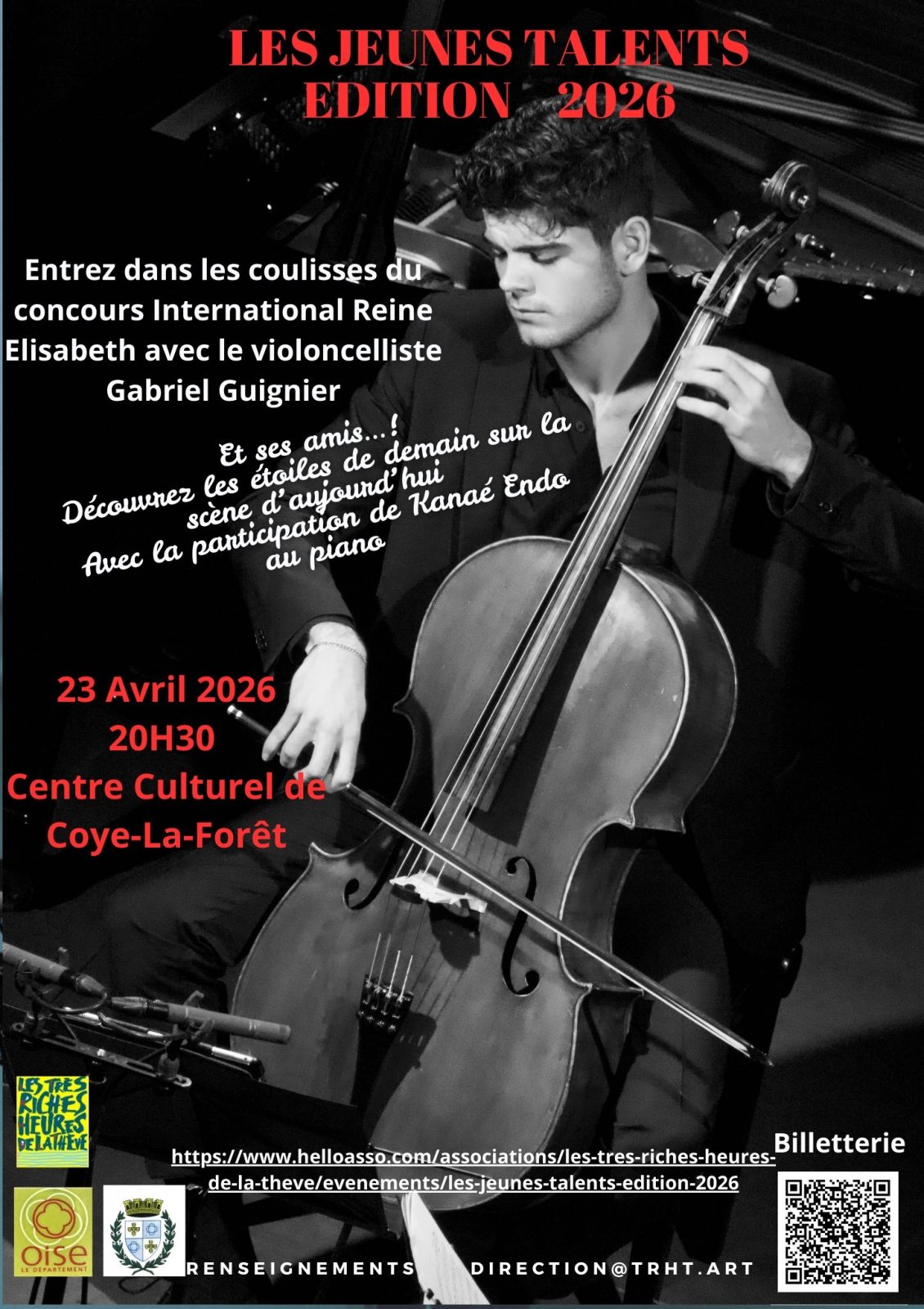 Concert Jeunes Talents 2026 au Centre Culturel de Coye-la-Forêt