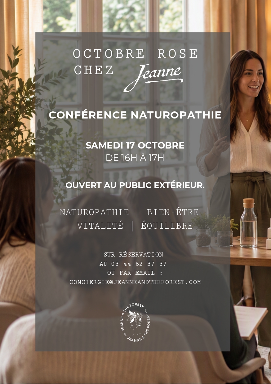 Conférence sur la Naturopathie au château Jeanne and The Forest