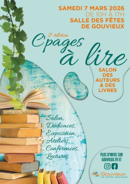 2eme Salon des Auteurs et des Livres « C&rsquo;pages à lire » à Gouvieux