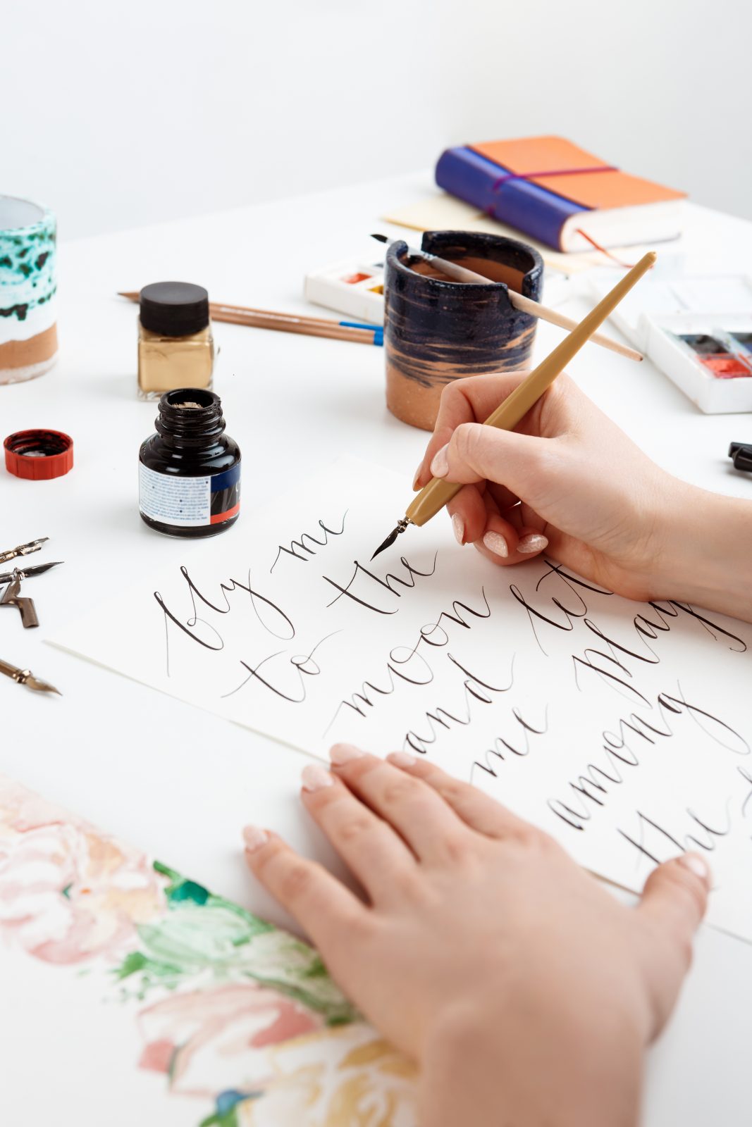 Initiation | Ateliers calligraphie