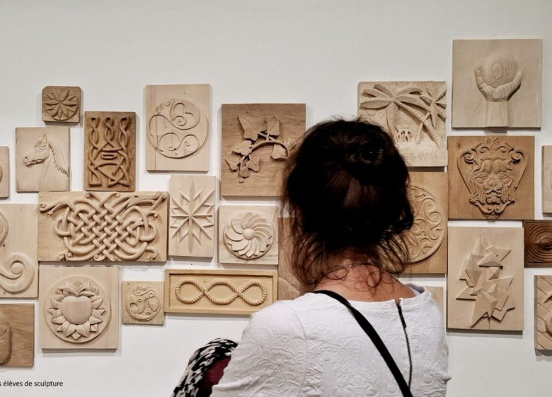 Espace Matisse - Copyright : Espace Matisse - Oeuvres des élèves de sculpture