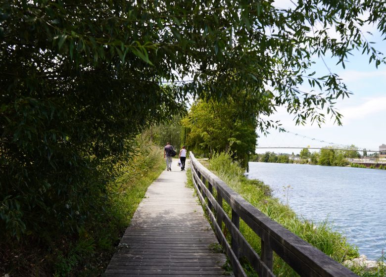 Aire de pique-nique de l’Île Saint-Maurice - Auteursrecht: Creil_Sud_Oise_Tourisme