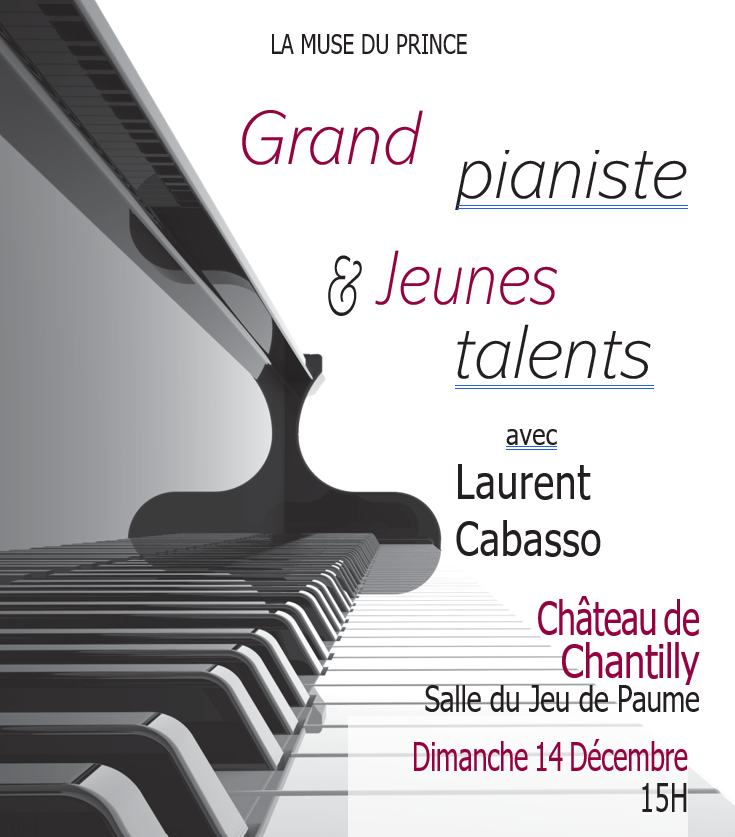 Concerts Grand Pianiste et Jeunes Talents – Laurent Cabasso