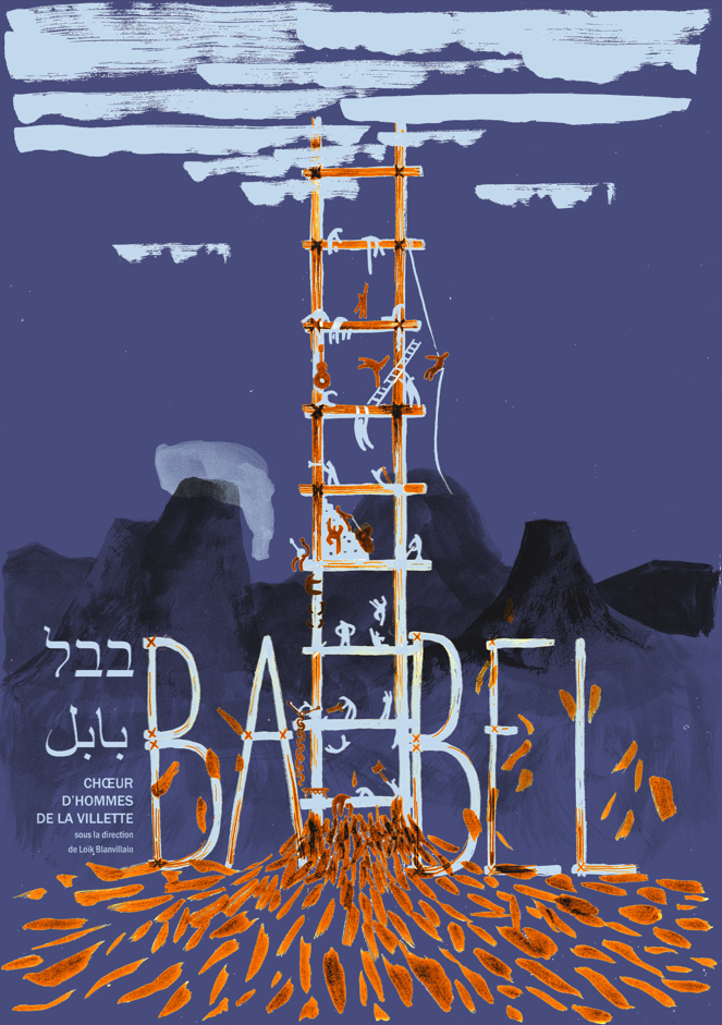 Concert « BABEL » par le Choeur d&rsquo;hommes de la Villette à l&rsquo;église Notre-Dame de l&rsquo;Assomption de Chantilly