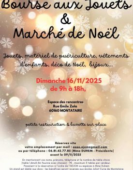 Bourse aux jouets et Marché de Noël