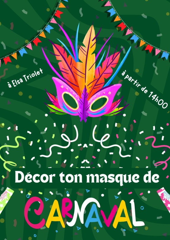 Loisirs créatifs | Masques de Carnaval