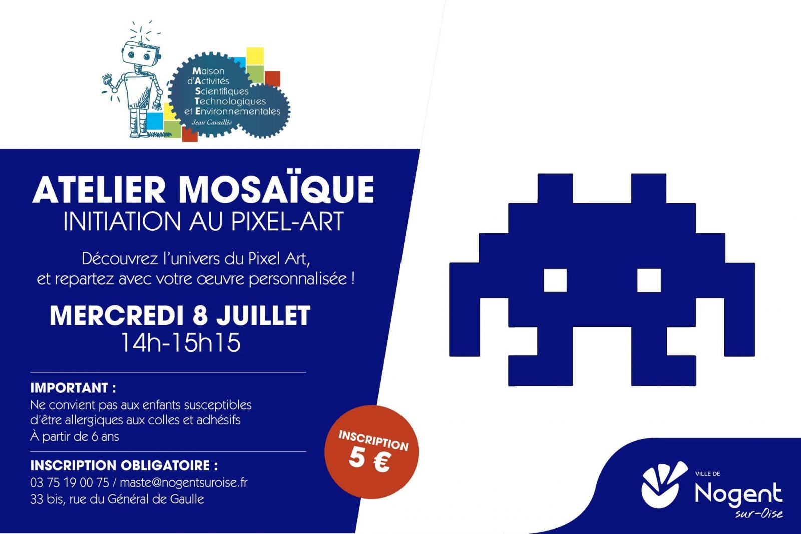 Bienvenue à la Ferme pédagogique de la MASTE – Atelier mosaïque